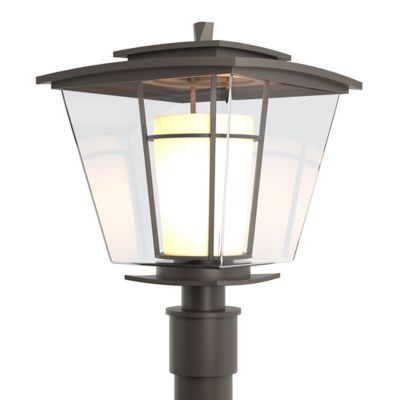 Beacon Hall Outdoor Post Mount by Hubbardton Forge - Starlight Lighting USA and Canada
